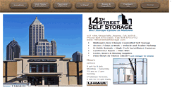 Desktop Screenshot of 14thstreetselfstorage.com